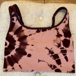 PINK Victoria's Secret Maroon Active Top